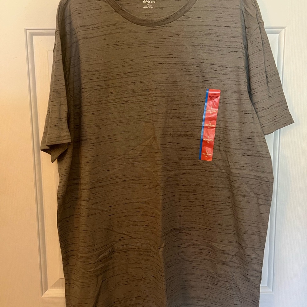 Mossimo Supply Co Brown Short Sleeve Tee